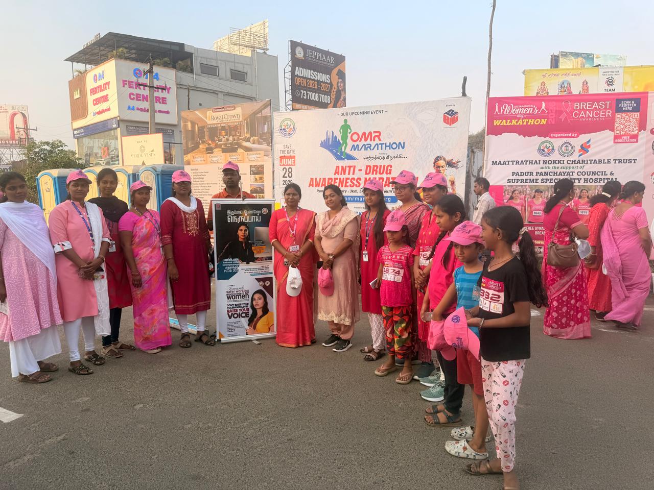 Dignitaries on stage